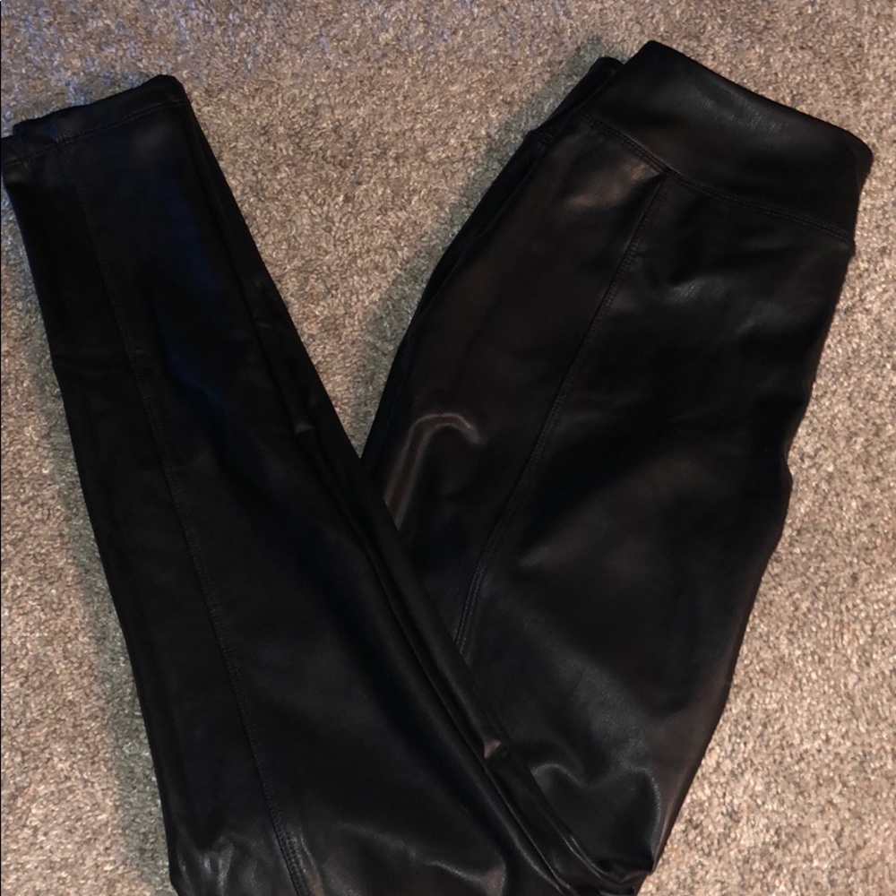 leather leggings!
